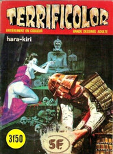 BD POCHE 29. Terrificolor N°16 . Hara-kiri 1976