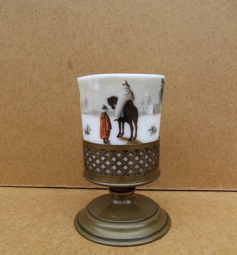 Ancien verre opaline foire - verre, de