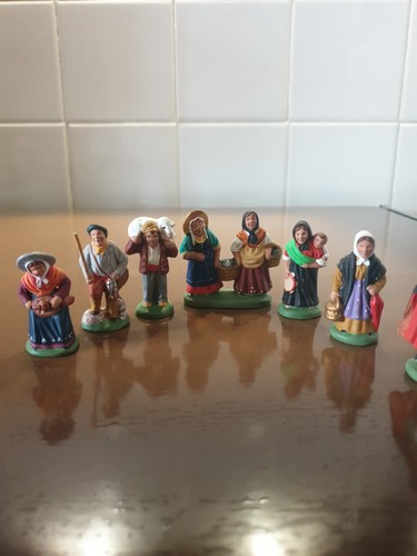 Santon crèche ancien - ancien, noël