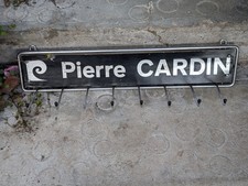 Patère / Porte-clés Mural Pierre Cardin 8 Crochets Design Chromé Vintage