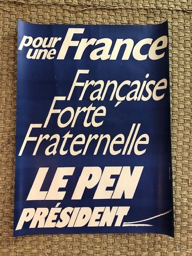 Affiche front national - affiche,