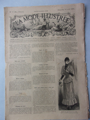 Mode illustrée n 33 - ",