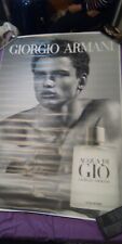 Affiche  parfum 120X170  AQUA DI GIO de GIORGIO ARMANI 