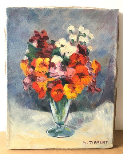 Tableau toile peinture huile - tableau,
