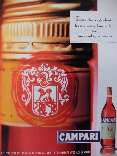 Publicité campari deux - campari,