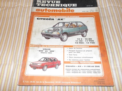 Revue technique citroen 10 - citroen,