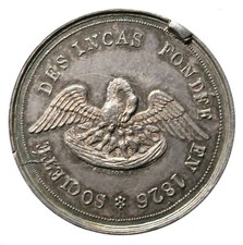 Jeton Valenciennes, la Société des Incas, 1851 Paris. SUP Argent