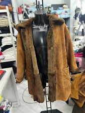 Manteau En Peau De Mouton D'occasion Femme Taille 46 Marron LLV1169