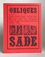 [REVUE] OBLIQUES : Sade. n°12/13 [BATAILLE / BRETON / KLOSSOWSKI]
