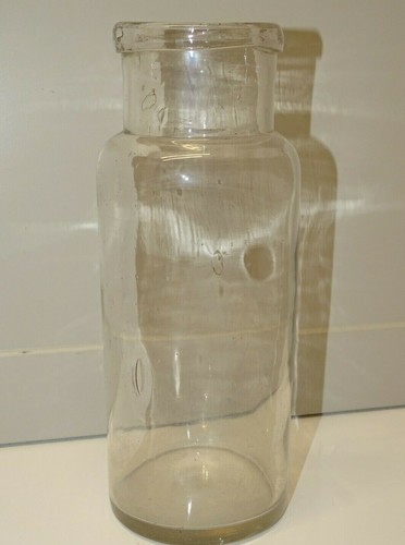 Ancien bocal verre - verre, souffle