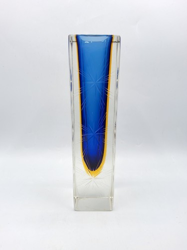 Vase cristal soufflé - , coloré