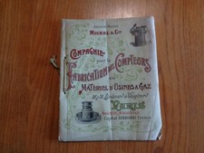 Catalogue compteurs d'eau FRAGER Paris 1910 ancienne maison  Michel