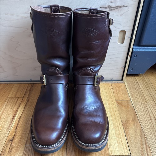 Wesco lou boots brown - wesco,