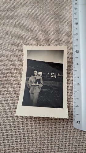 Photo ancienne noir blanc - et,