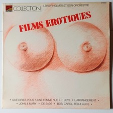 Films Erotiques (Les Plus Grandes Musiques) Soundtrack BO Film, Vinyl LP 33t TBE