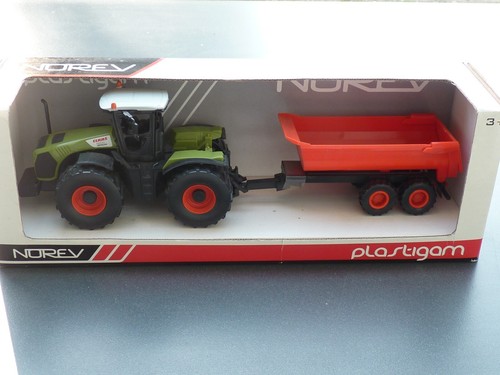 Norev tracteur avec - tracteur,