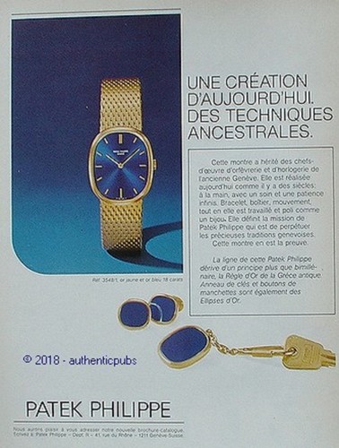 Advertisement patek philippe - advertisement,