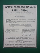 1960'S PUB HUREL-DUBOIS MEUDON