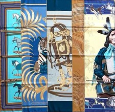 Foulard en soie HERMES Carre