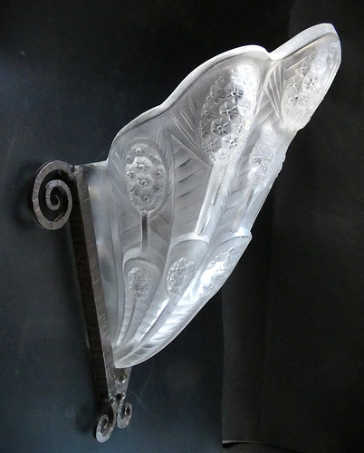 Applique art déco verre - applique,