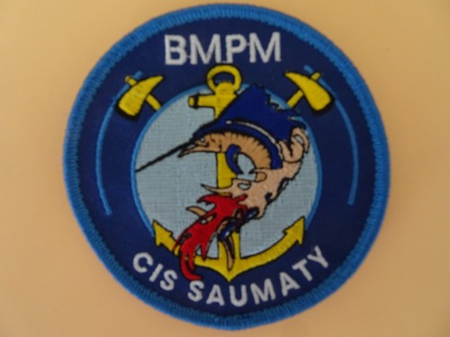 écusson pompier cis saumaty
