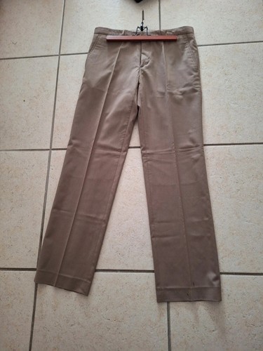 Pantalon pinces marron - pantalon,