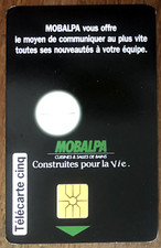 TELECARTE 5U MOBALPA RÉF PHONECOTE Gn100 UT PHONECARD SCHEDA CARTE CARTA TARJETA