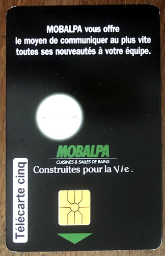 Telecarte mobalpa réf - 5u,