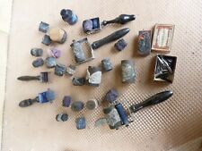 LOT ANCIEN FESTONNEUR BRODERIE IMPRIMERIE  ROULEAUX TAMPONS