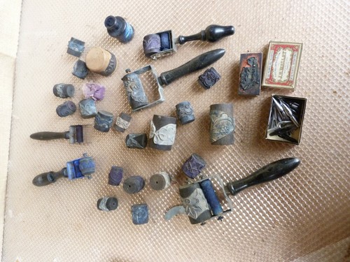 Lot ancien festonneur broderie - lot,