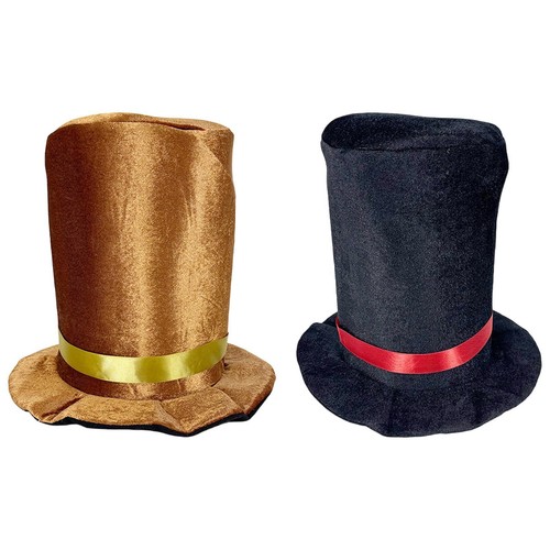 Chapeau haut forme noël - haut, de