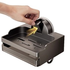 Porte-savon ventouse mural