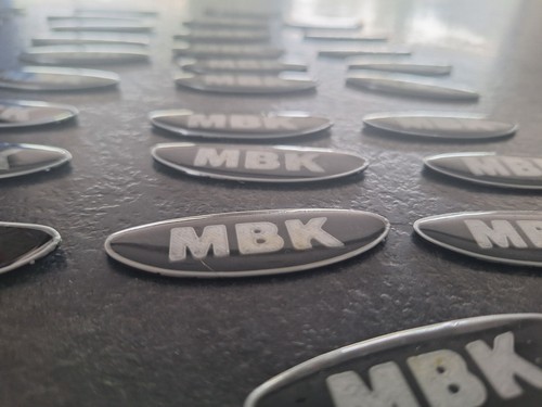 Autocollant mbk resine - autocollant,