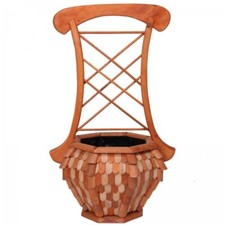 Jardinière en bois avec