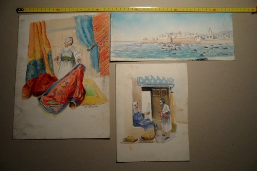 Dessin orientaliste - 3, x
