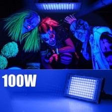 Projecteur étanche 100W LED UV lumière noire décoration de fête