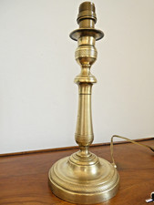 Bougeoir en bronze, époque restauration XIXe siècle, monté en lampe