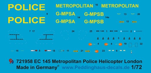 Peddinghaus decals 1958 - peddinghaus-decals, 1/72