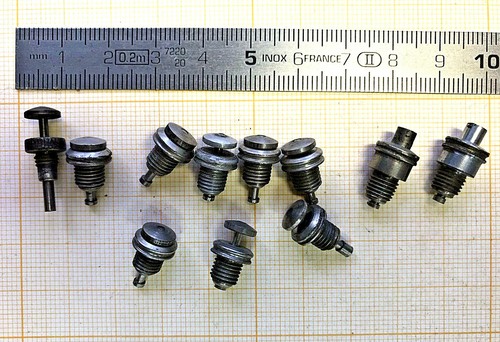 Lot boutons poussoirs alarm