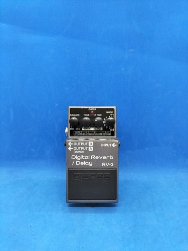Boss digital reverb delay - boss, rv-3