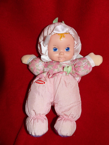 Doudou poupee puffalump rose - poupee,