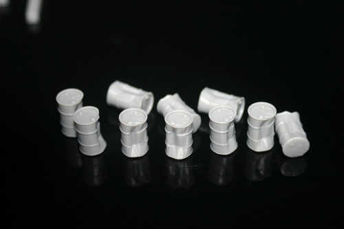 Barils 200l x10 résine - barils, en