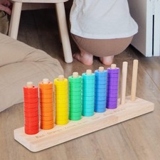 Jouets bois empiler - empiler, et