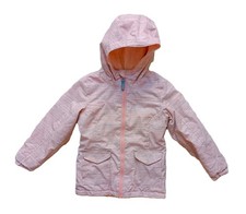 Doudoune légère rose et gris