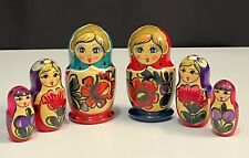 POUPEES RUSSES EN BOIS EMBOITABLES MATRIOCHKA 6 PIECES