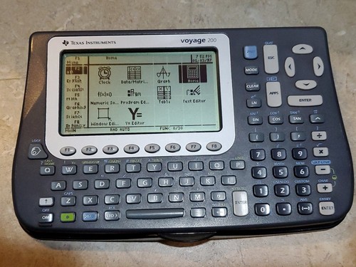 Texas instruments voyage 200 - instruments,