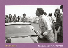 TIRAGE 1971 SPORT COURSE AUTOMOBILE 24 H DU MANS, PILOTE & VOITURE AU STAND-P219