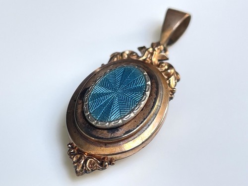 Ancien reliquaire pendentif - ancien,