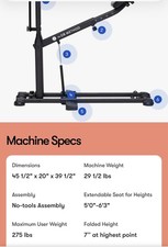 Db Squat Glute Machine New In