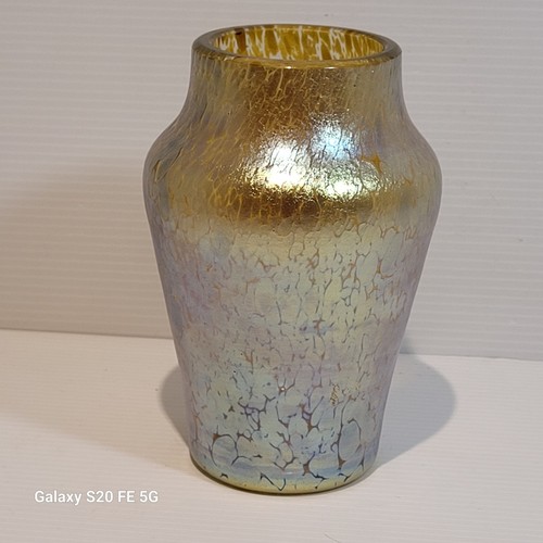 Loetz vase papillon irisée - vase,